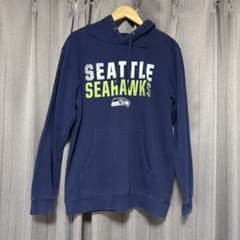 NFL Seattle Seahawks パーカー ネイビー メンズ Mのサムネイル