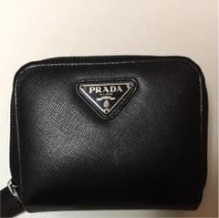 PRADA  折りたたみ財布   ブラックのサムネイル