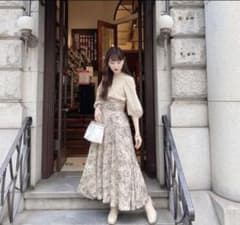 acka original flower skirt フラワースカートのサムネイル