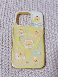 iPhone15pro用ケース Butter Bear イエローのサムネイル