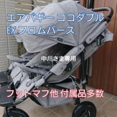 ☆中川様専用です☆エアバギーココダブルEXフロムバース  付属品一色のサムネイル
