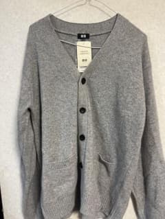 UNIQLO ニットカーディガン（グレー）のサムネイル