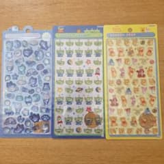 新品ボンボンドロップ シール3枚セットのサムネイル