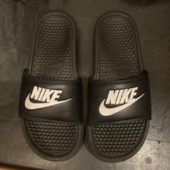 NIKE サンダル 2足セット ベナッシ ブラック ネイビー 25㎝ - メルカリ