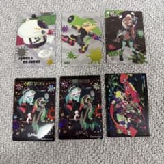 スプラトゥーン2 カード　6枚セットのサムネイル