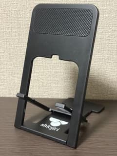 【非売品】フラットモバイルスタンド(折りたたみ式、ロゴ:shiojiri)のサムネイル