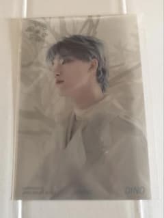 SEVENTEEN あいのちから　ディノ　タワレコ特典　クリアポストカードのサムネイル