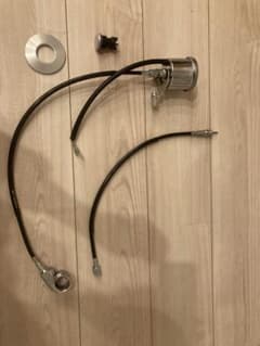 ダックス キタコ(KITACO) タコメーター(60φ) ケーブル他 ジャンク品 ダックス キタコ(KITACO) タコメーター(60φ) ケーブル他 ジャンク品