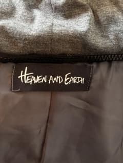 Heaven and Earth グレー フード付き中綿コートMのサムネイル