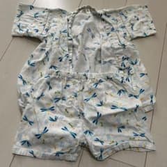トンボ柄 コットン甚平 ~95cmのサムネイル