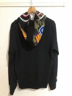 A BATHING APE SHARK FULL ZIP HOODIE エイプのサムネイル