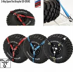 3 Point Spare Tire Tie Strapのサムネイル