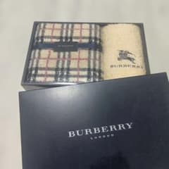 BURBERRY フェイスタオル ウォッシュタオル 2枚セット - メルカリ