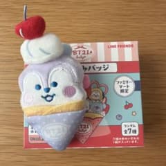 BT21 baby plush badge FamilyMart exclusive MANG