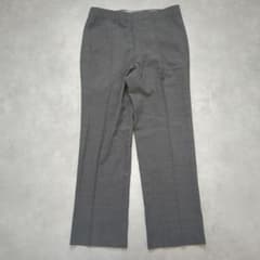 ファラゴ ストレートスラックス【F】グレー ウール100%