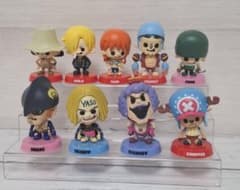 ワンピース　フィギュア　9体＋1パーツセット ワンピース フィギュア 9体セット - メルカリ