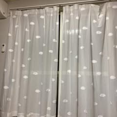 ニトリ レースカーテン 雲柄のサムネイル