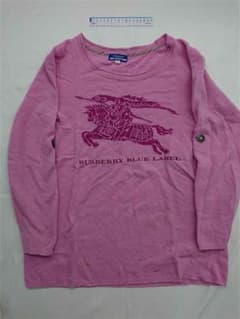 ♡バーバリー ブルーレーベル ホース刺繍ニット 38 ピンク系