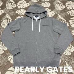 PEARLY GATES（パーリーゲイツ）ダンボール素材フルジップフーディー L