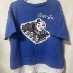 きかんしゃトーマス　チャオパニック　ゴードン Tシャツ 青のサムネイル