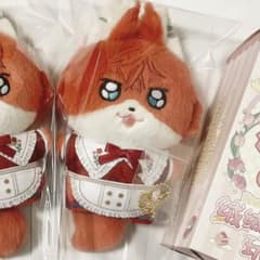 あんスタ 絨絨カフェ もふもふ喫茶店 ぬいぐるみ きつね 天城燐音 天城一彩 あんスタ 絨絨咖啡館 絨絨カフェ ぬいぐるみ 天城燐音 - メルカリ