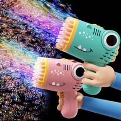 ポータブル恐竜バブルマシン,電気バブルガンのサムネイル