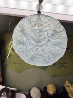 コレクションレベル‼️天然本翡翠 起荧光・起刚性、高氷種【九龍護主 