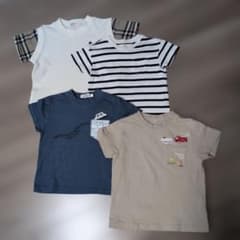 男の子まとめ売りTシャツ 4枚セットのサムネイル