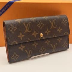 【鑑定済み】ルイヴィトン✨モノグラム 二つ折り財布 ポシェットポルトモネクレディ ルイヴィトン モノグラム ポシェットポルトモネクレディ 二つ折り長