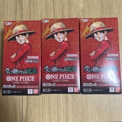 ONE PIECE カードゲーム 受け継がれる意思 未開封3BOX テープ付 - メルカリ