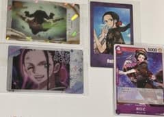 ワンピース　ONEPIECE ゾロ　ロビン　4枚セットのサムネイル
