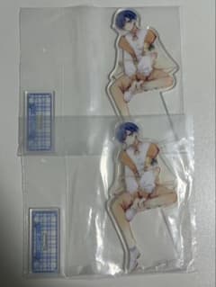 キャラ福くじ　ピアプロ　KAITO アクリルスタンド 2個セットのサムネイル