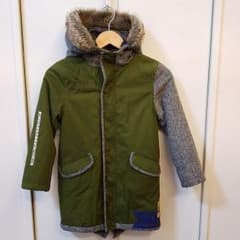 おおぼ様専用　カーキコート　130のサムネイル