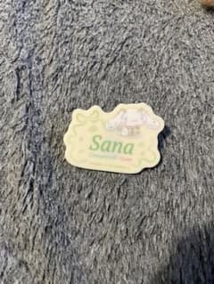 シナモロール Sana アクリルネームバッジのサムネイル
