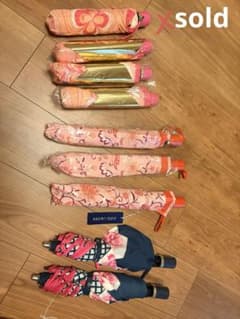 エスティローダー晴雨兼用折りたたみ傘　各950円のサムネイル