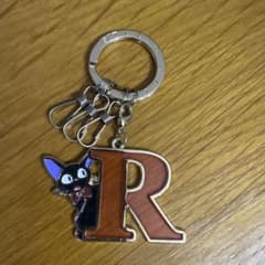 Jiji Initial Keychain Kiki's Delivery Service Ghibli R