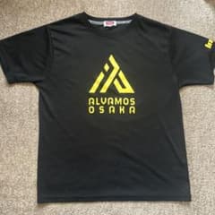ALVAMOS OSAKA ハンドボールシャツ 黒のサムネイル