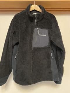 mont-bell キッズ フリースジャケット 140 黒のサムネイル