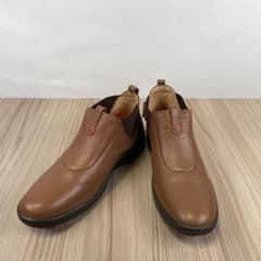 タグ付き未使用 ACHILLES SORBO 本革 キャメル 25cm