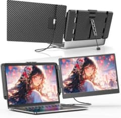大特価】デュアルモニター 14インチ IPSモバイルモニターFHD 1080P