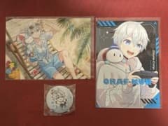 ドズル社 すたんきゅーと マット缶バッジ おらふくん　ブロマイド