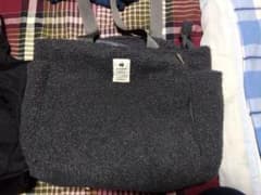 le coq sportif ボア トートバッグ チャコールのサムネイル