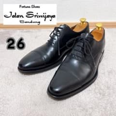 ジャランスリワヤ ビジネスシューズ26 ストレートチップ 11120 黒