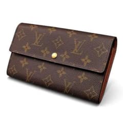 美品 ルイヴィトン ポシェット ポルトモネ クレディ モノグラム 長財布