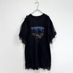 あのちゃん着用 jouetie リメイクロックミニワンピース M 黒 Y2Kのサムネイル