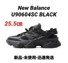 新品】New Balance U90604SC BLACK 25.5㎝ 希少 - メルカリ