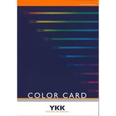 YKK COLOR CARD テープ色見本張のサムネイル