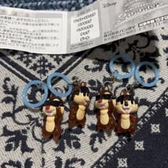 チップとデール　2種4個セット ディズニー　めじるしアクセサリー Summerのサムネイル