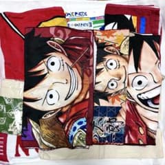 ONE PIECE ルフィ太郎 大判タオル ONE PIECE ルフィ 原作 大判 タオル 東京ワンピースタワー セット