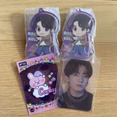 BTS ジョングク アクリルカード & キーホルダー 4点セット - メルカリ